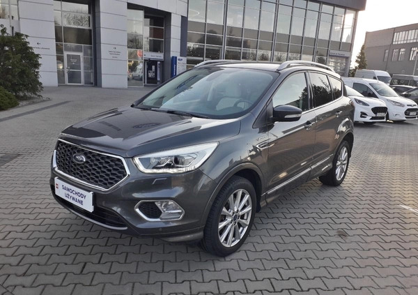 Ford Kuga cena 99900 przebieg: 86946, rok produkcji 2018 z Poznań małe 466